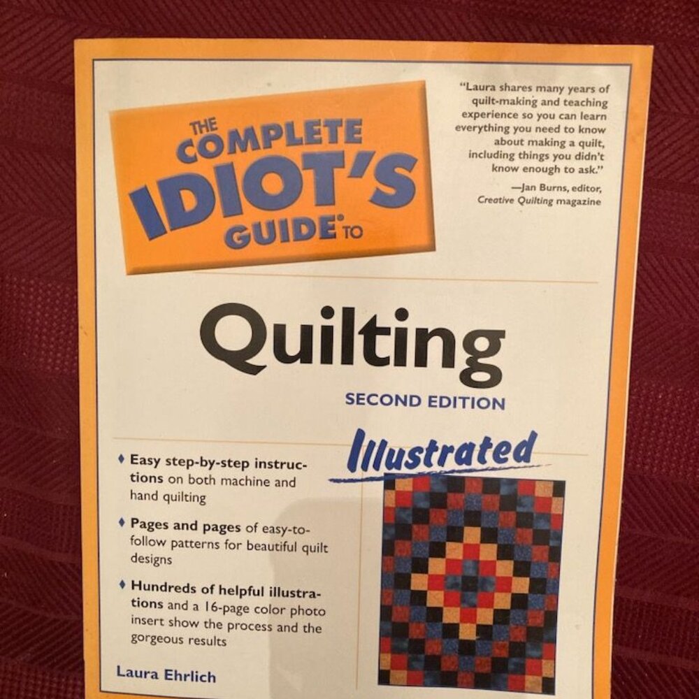 Beginner book on Quilting.  Like new, may be some minor marks form storage